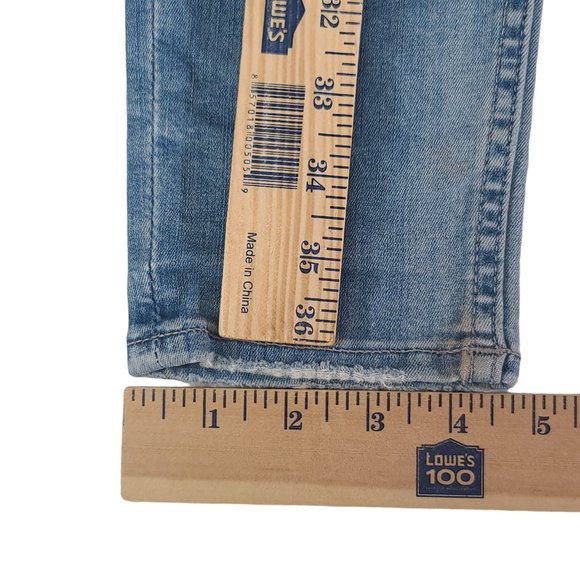 Vigoss Women's Jeans Size 28x28 Marley Super Skinny Distressed Blue Denim * - Picture 16 of 16